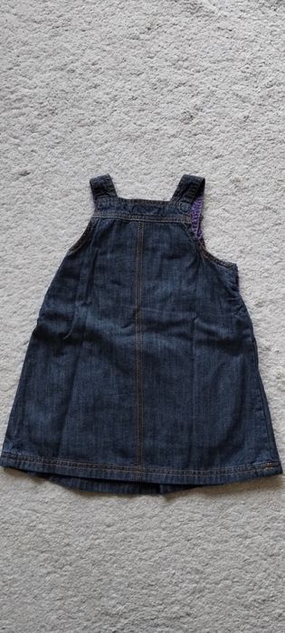 Spódnica na szelkach r 86