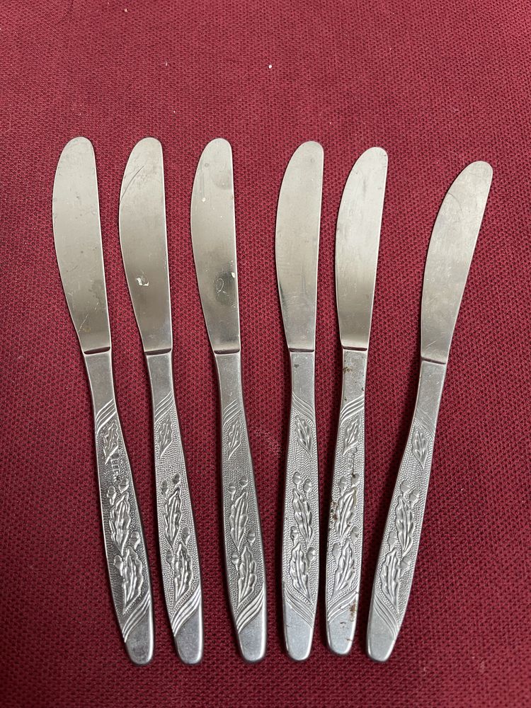 Stare Rosyjskie Noże Sygnowane z Prl