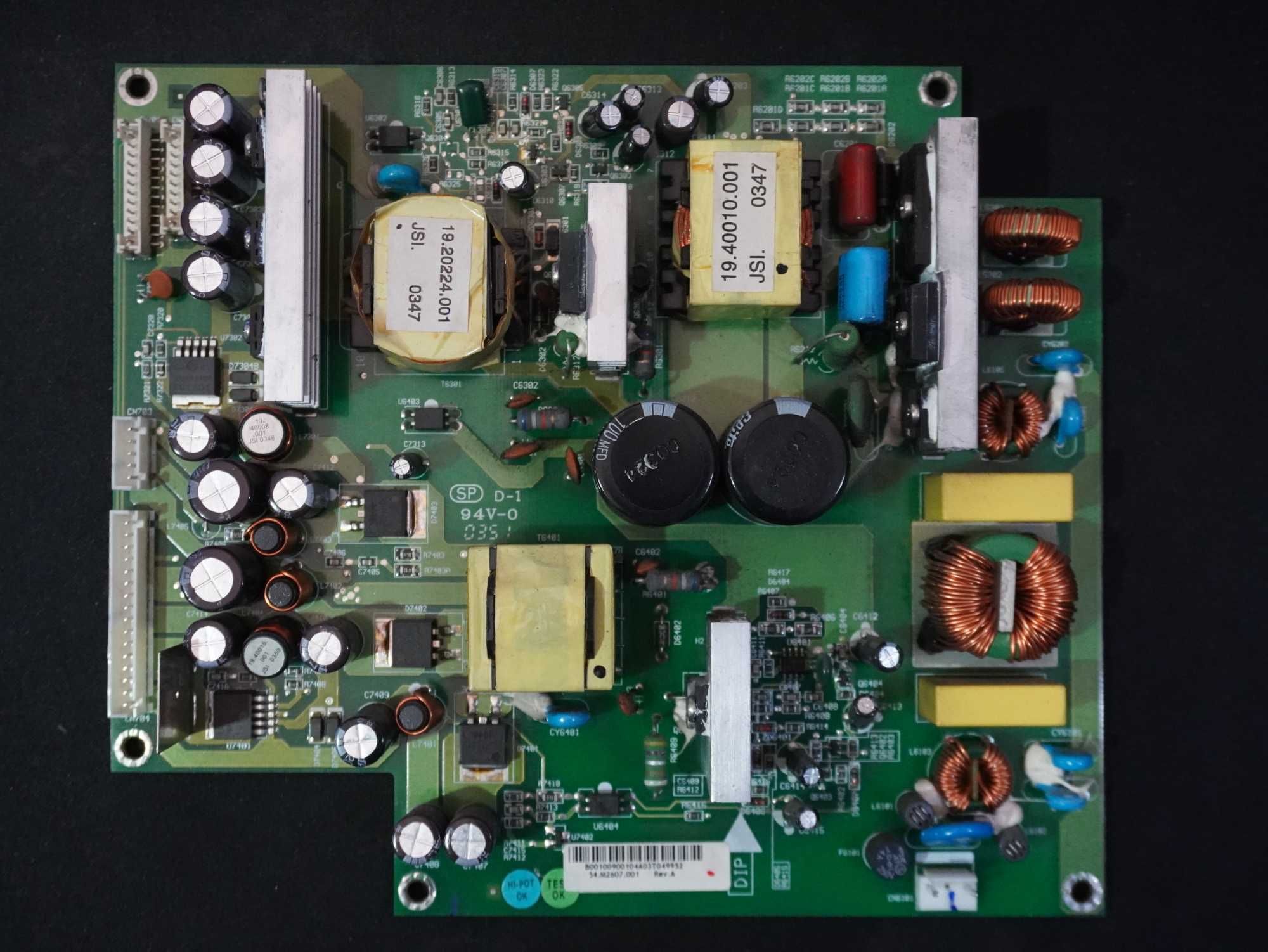 54.M2607.001 Placa de Alimentação