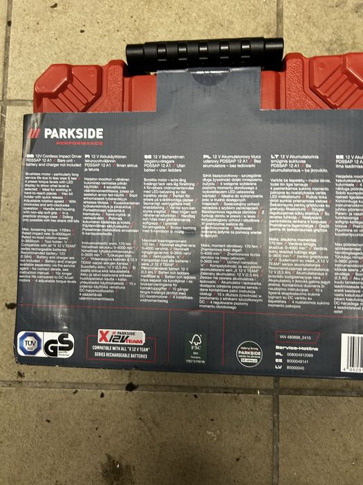 zakretarka udarowa parkside performance