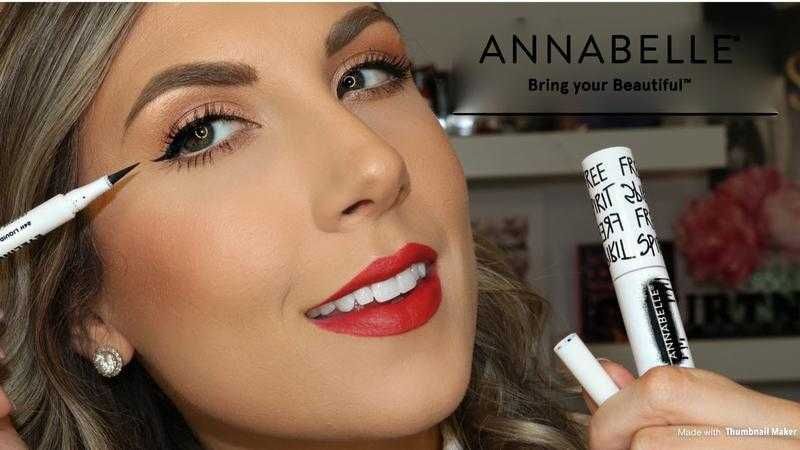 Лайнер для очей. annabelle free spirit eyeliner. чорний