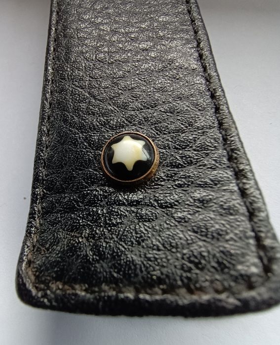 Etui MONT BLANC skórzane na instrument piśmienniczy pióro długopis