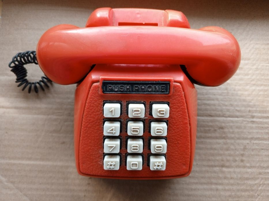 Детский заводной ретро телефон, телефон копилка винтаж
