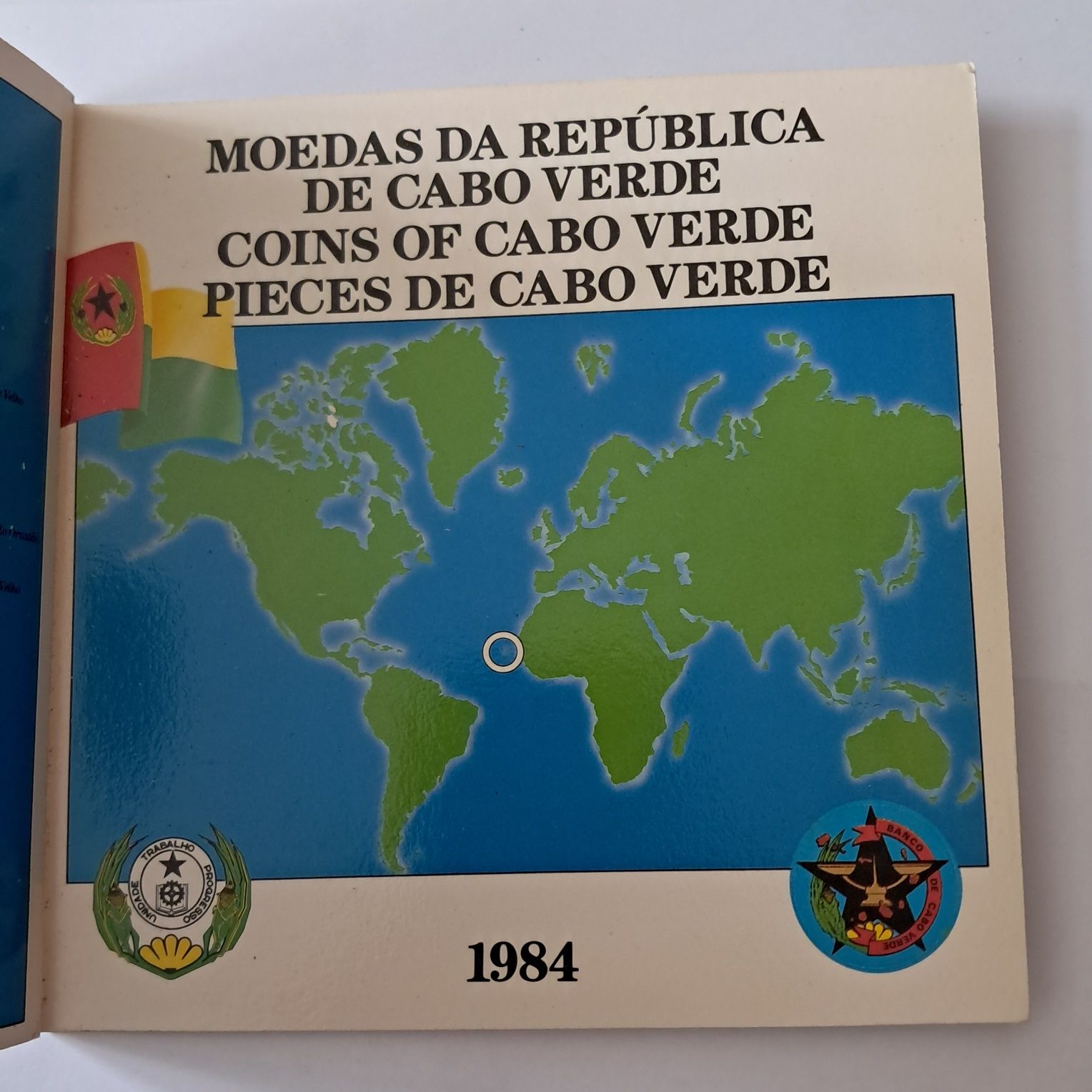 Pack moedas de colecionador de cabo verde
