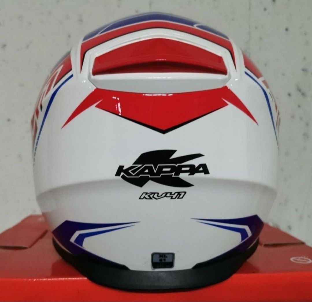 Capacete Kappa KV-41 Dallas Red / Blue ( NOVOS )