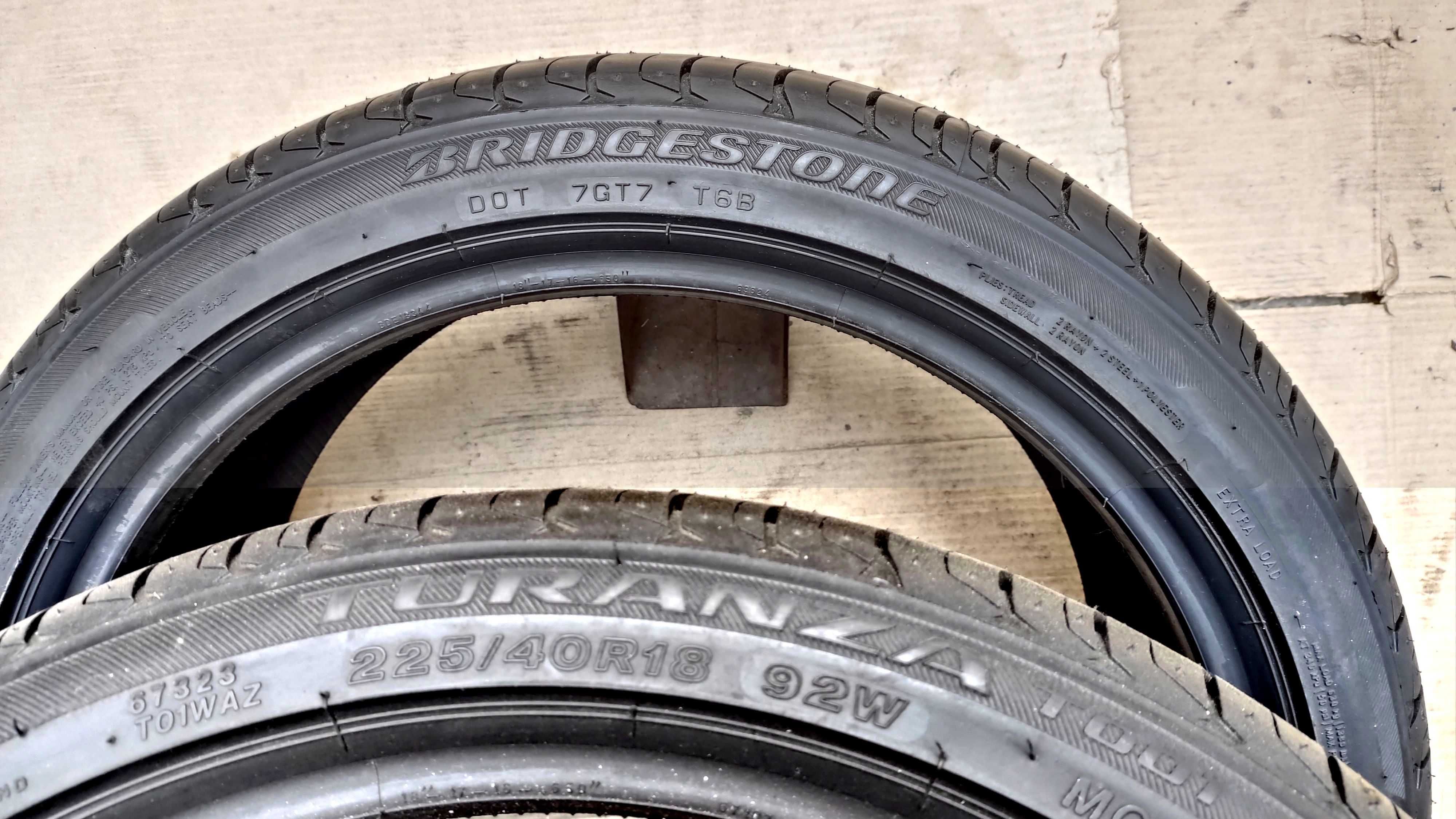 шини 225/40R18. Bridgestone. нові. Pirell