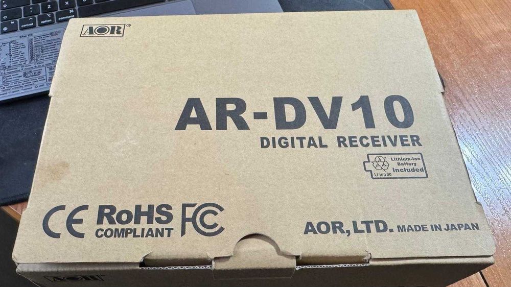 AOR AR-DV10 cyfrowy skaner szerokopasmowy bez dziur +TETRA GSSI PRO