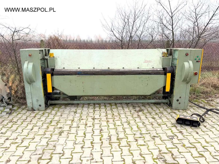 Zaginarka do blachy KM 5 x 2500 - OZAMECH - SUPER STAN