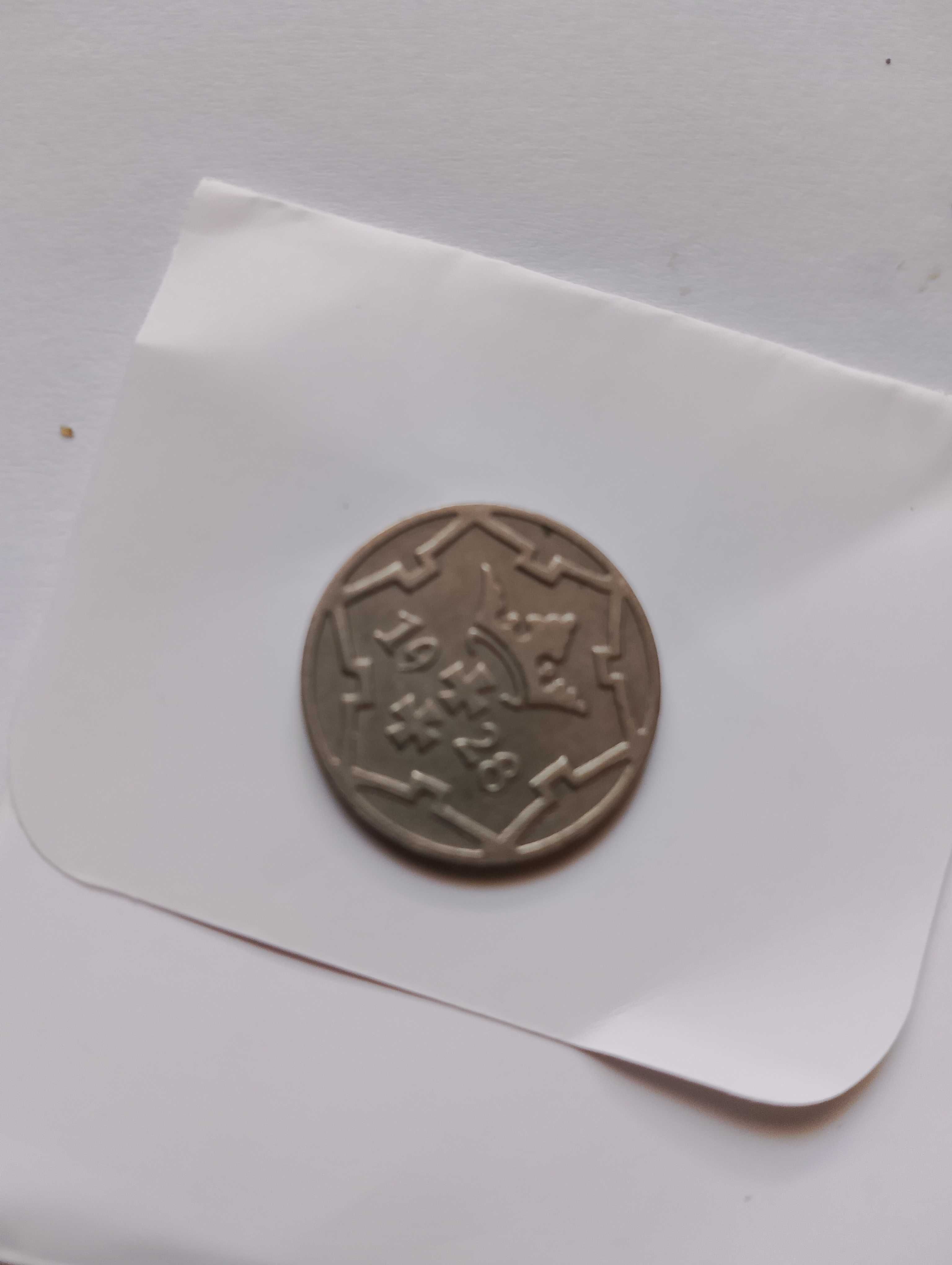 5 pfenig 1928 Gdańsk -rzadkie