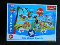 Puzzle Psi Patrol 2w1  5+ Trefl