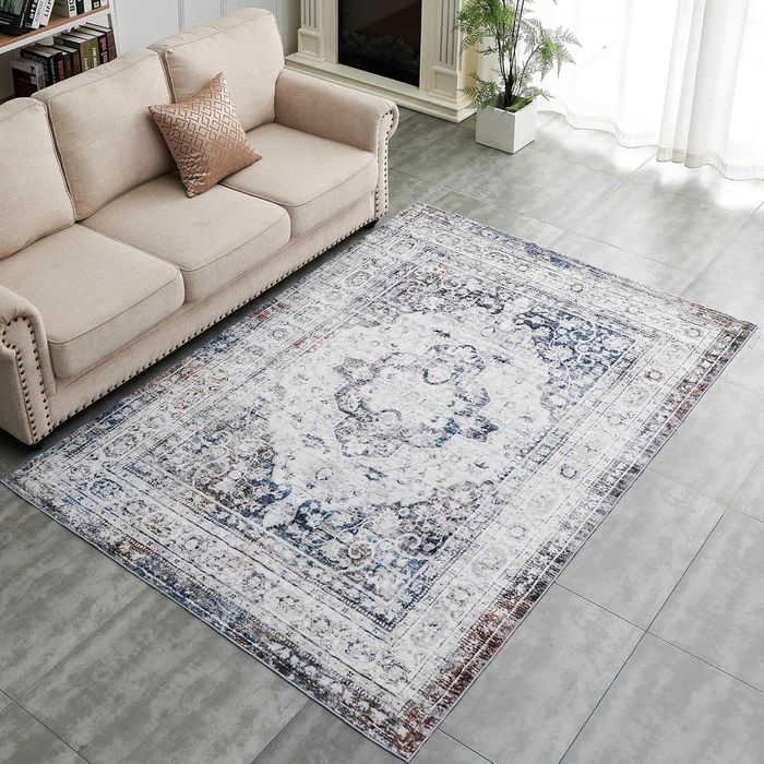 Dywan do salonu 200x300cm zmywalny antypoślizgowy orientalny vintage