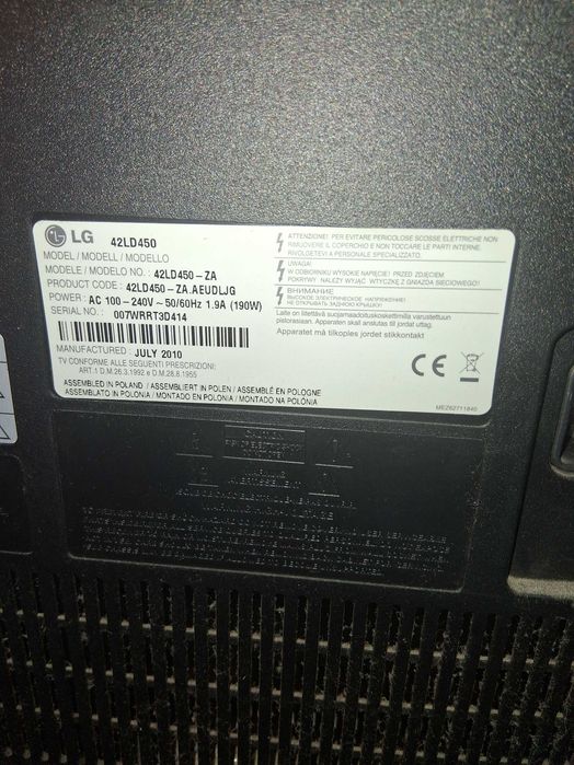 Telewizor LG 42"