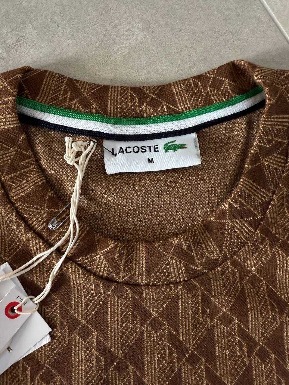 Nowe dresy Lacoste Monogram Braun