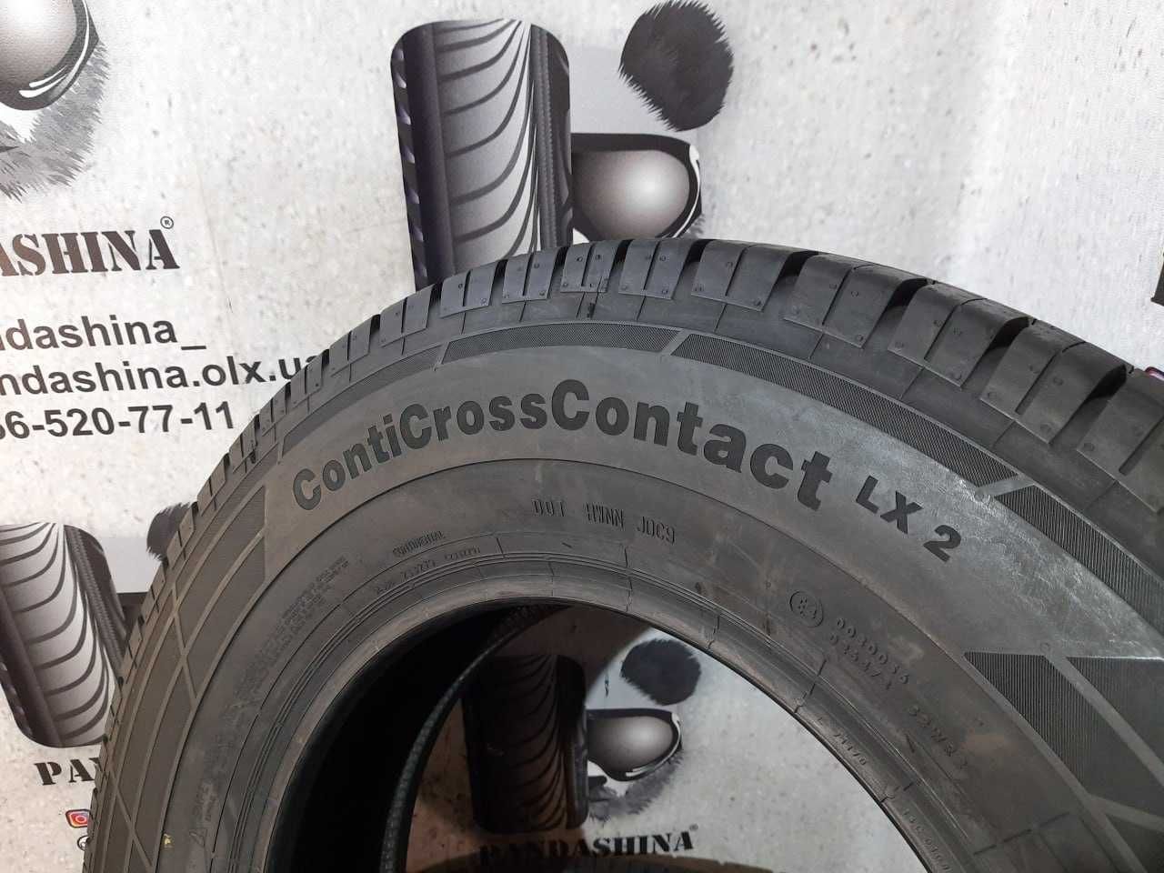 Шини СТОК 205/80 R16C CONTINENTAL ContiCrossContact LX2 б/в літо склад