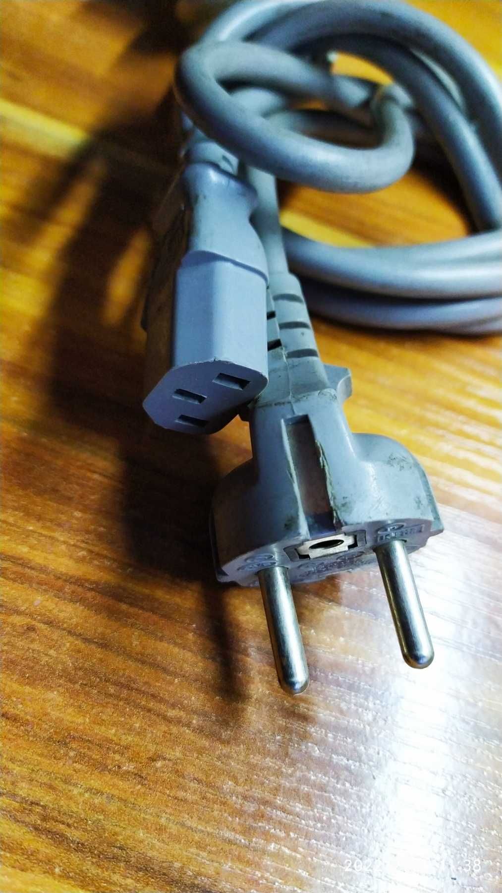 Кабель 220V для побутової техніки (кавоварок, ПК, та інш.)