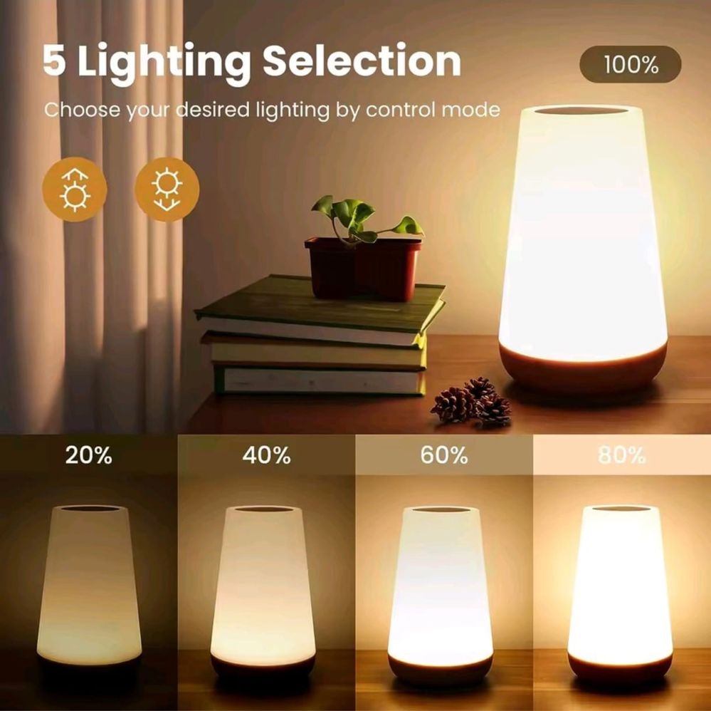 Bezprzewodowa lampka nocna
