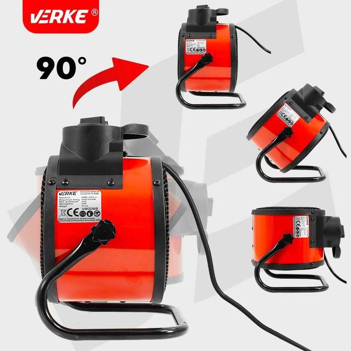 NAGRZEWNICA ELEKTRYCZNA 2000W Termowentylator Ogrzewacz Farelka