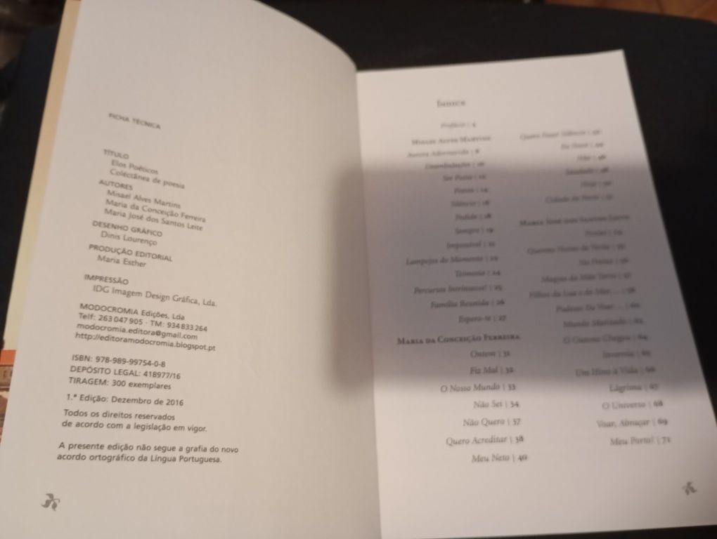 Livro "Elos Poéticos"