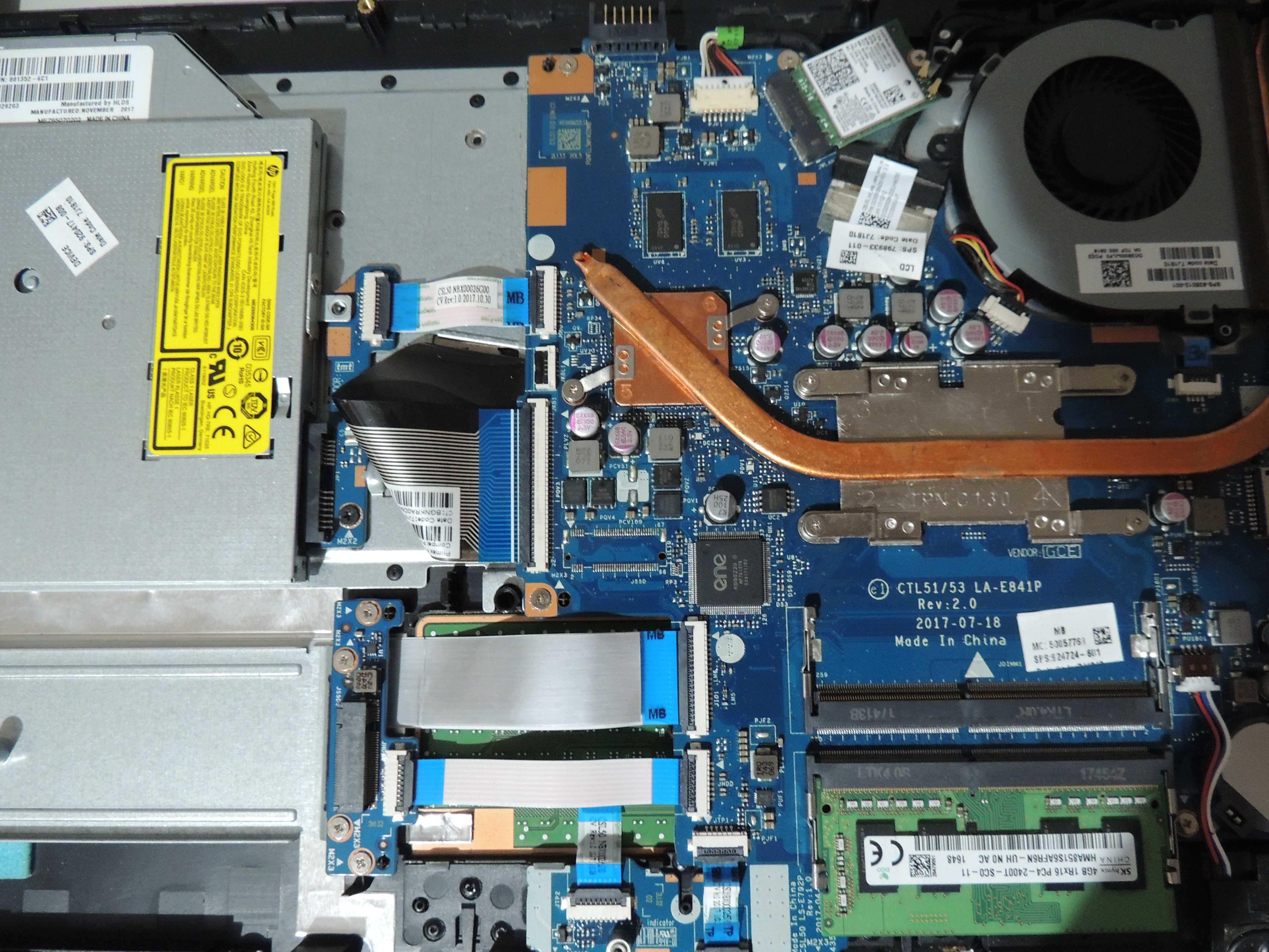 Hp 15 BW042NO AMD A9 Płyta CTL51/53