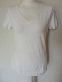 s.Oliver koszulka biała bluzeczka T-shirt r 40