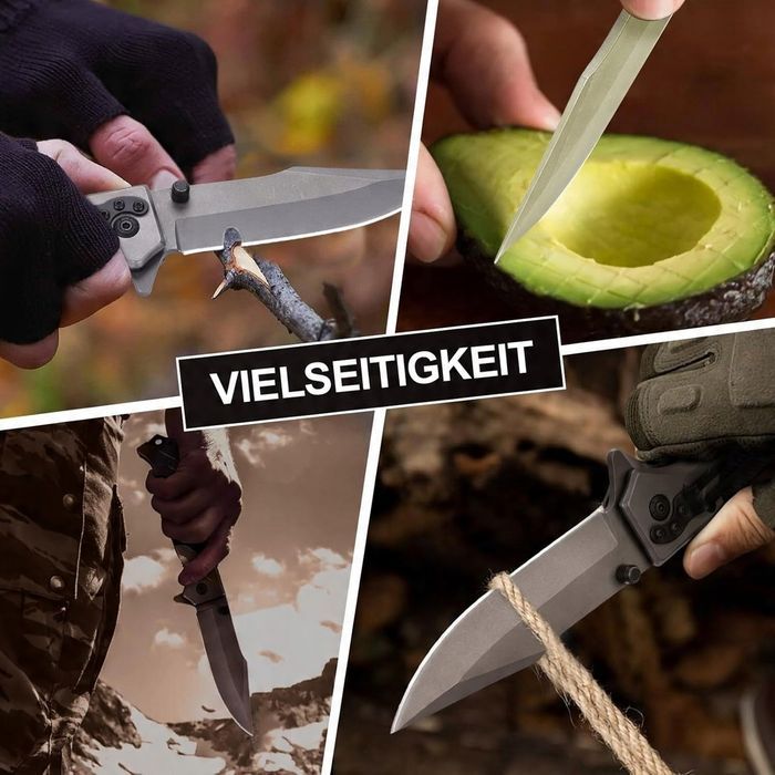 Scyzoryk składany nóż taktyczny Rolgno FA45 stal nierdzewna