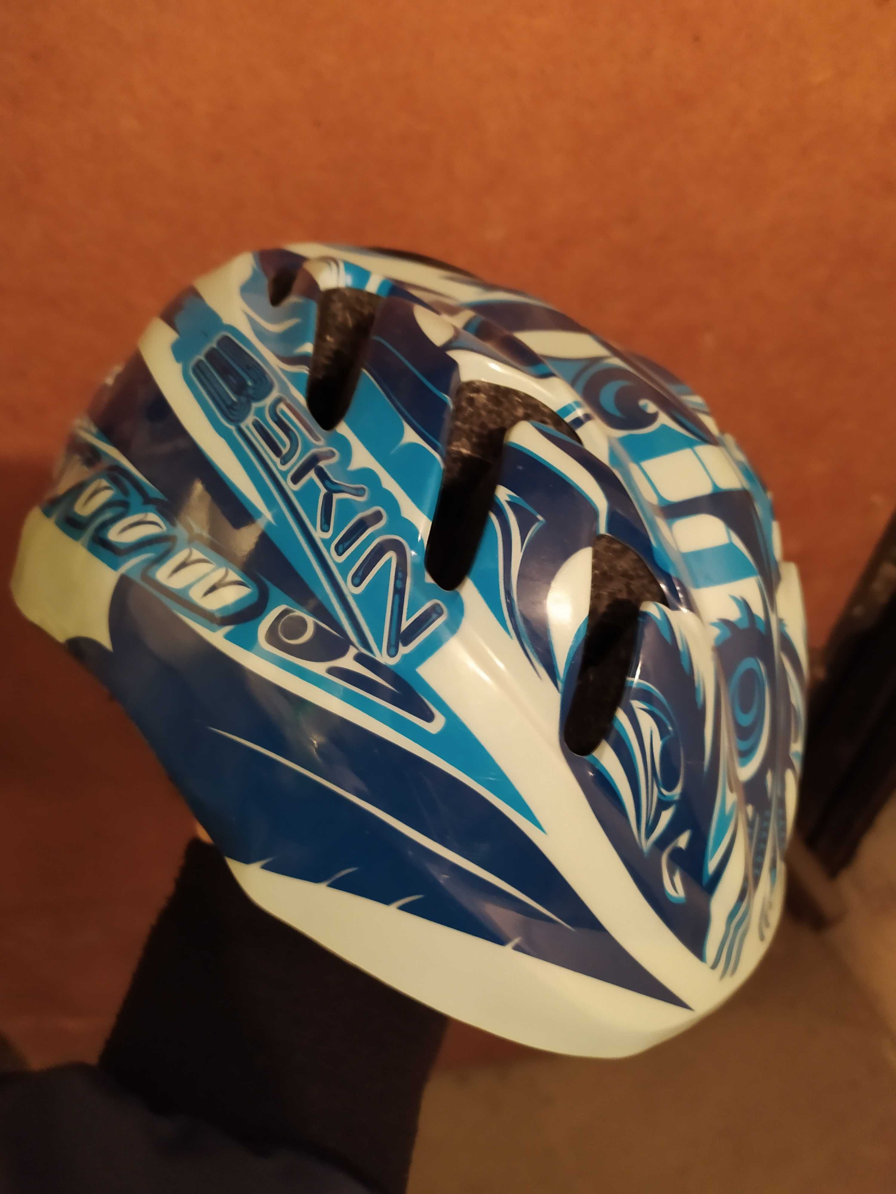 Kask dziecięcy B-SKIN PRO 48-52CM S BLUE