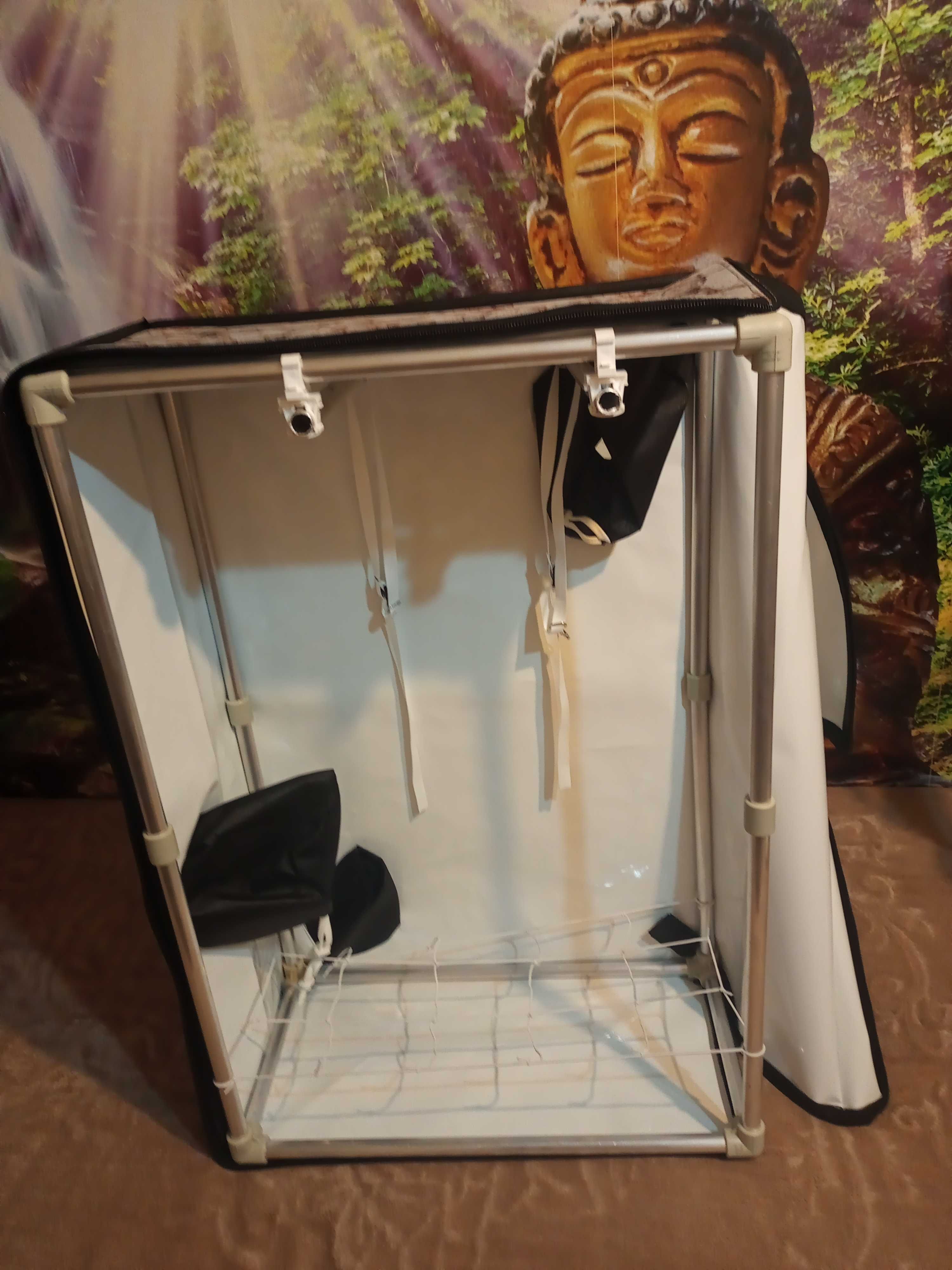 Growbox 60x40x100 mylar tytoń zioła led hps cbd thc szklarnia foliak