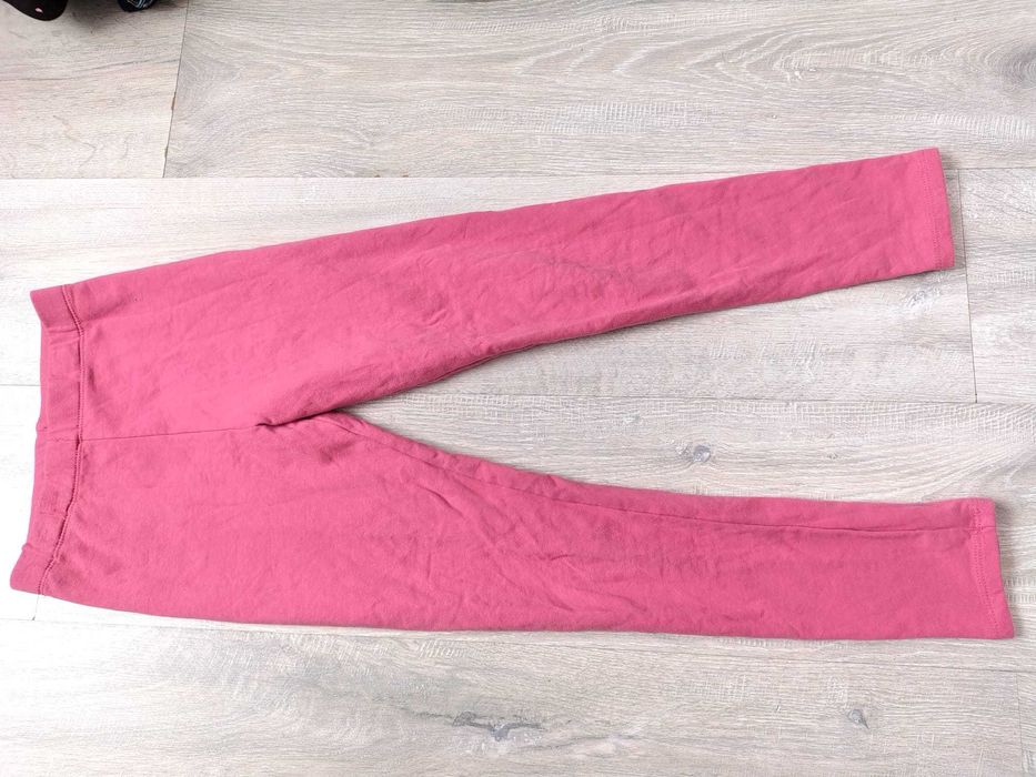Legginsy różowe 140, H&M