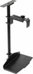 Ergonomiczny uchwyt na komputer pod biurko do 35kg, obracany o 360 st