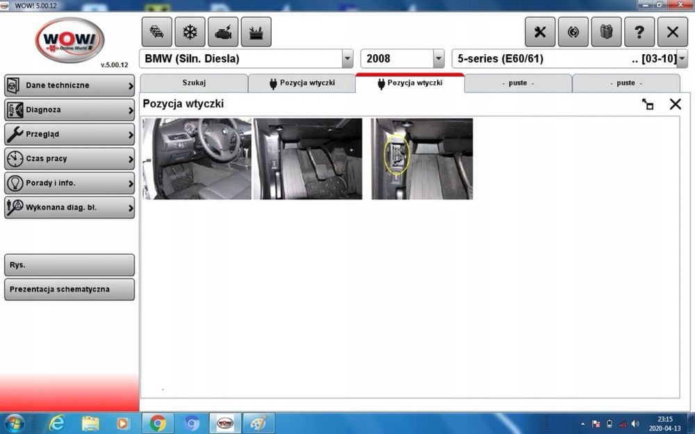 WOW Wurth 5.00.12 rozszerzenie o BMW i Mercedesa Najnowsza Wersja