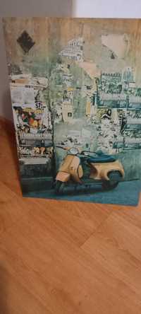 Quadros parede  Vespa grande