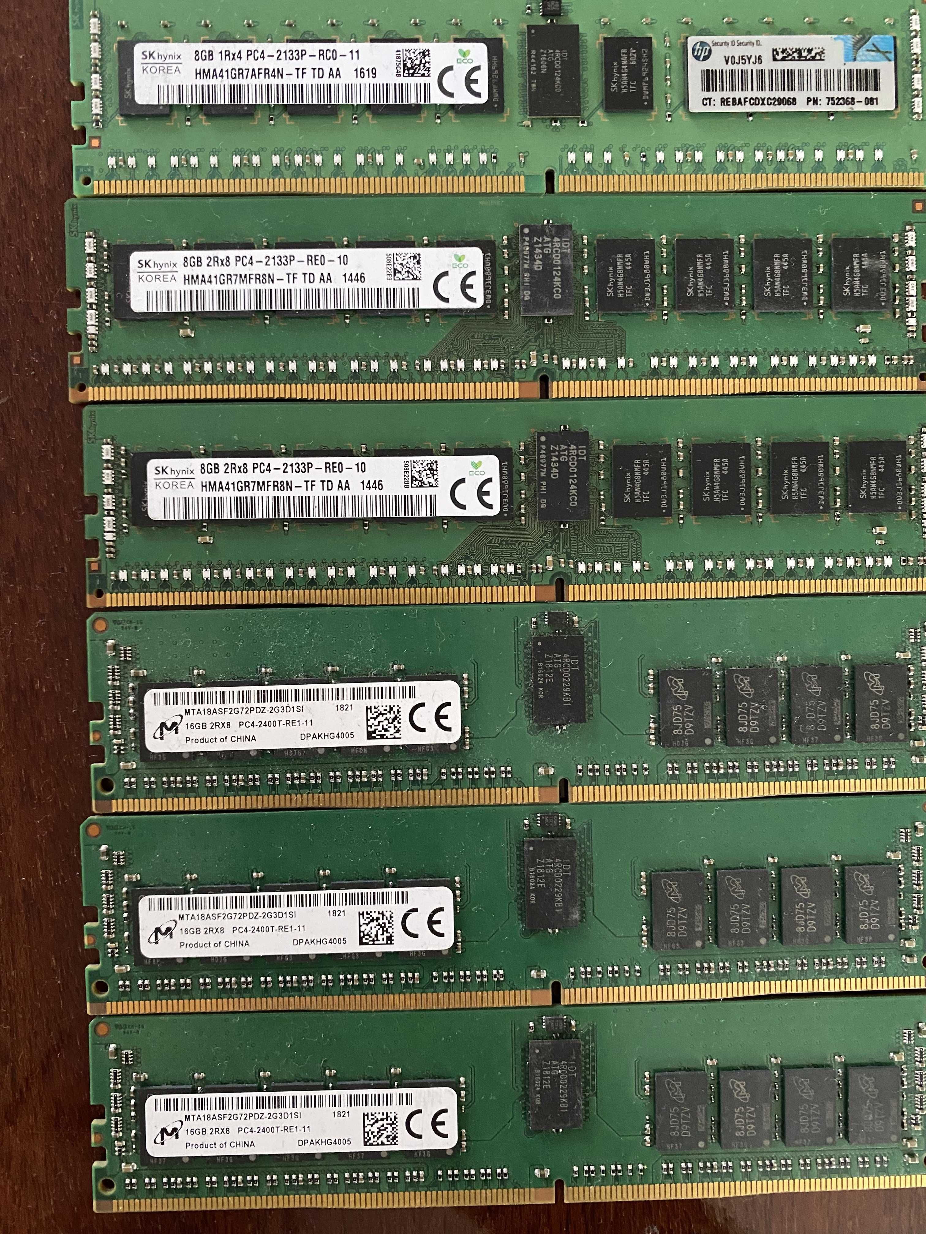 Серверна оперативна пам'ять DDR3 DDR4 8Gb 16Gb ECC REG ОЗУ ОЗП HUANAN