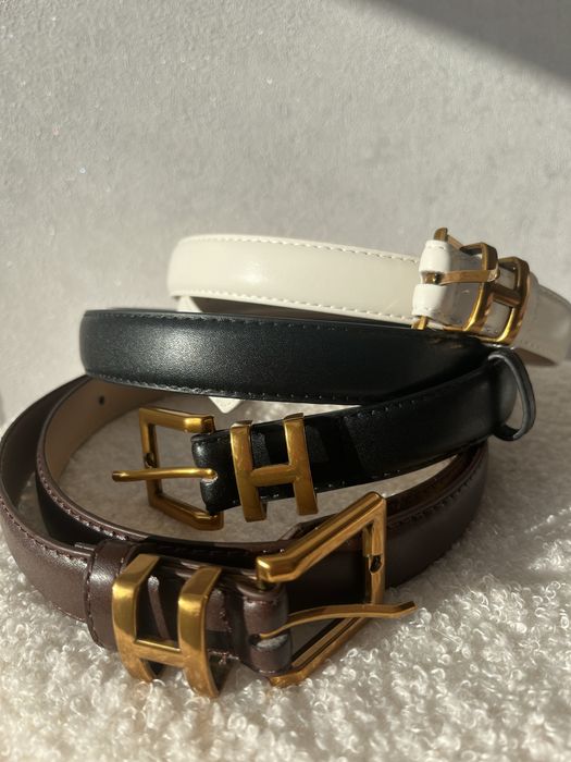 Пояс Гермес Hermes ремінь шкіряний пояс