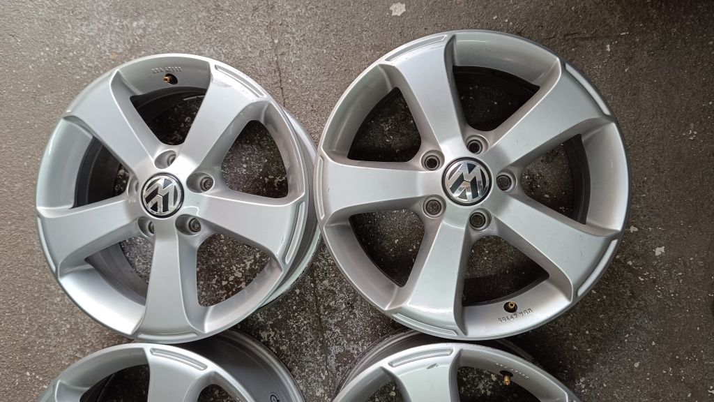 Oryginalne felgi VW 16 cali 5x112 et 50 komplet