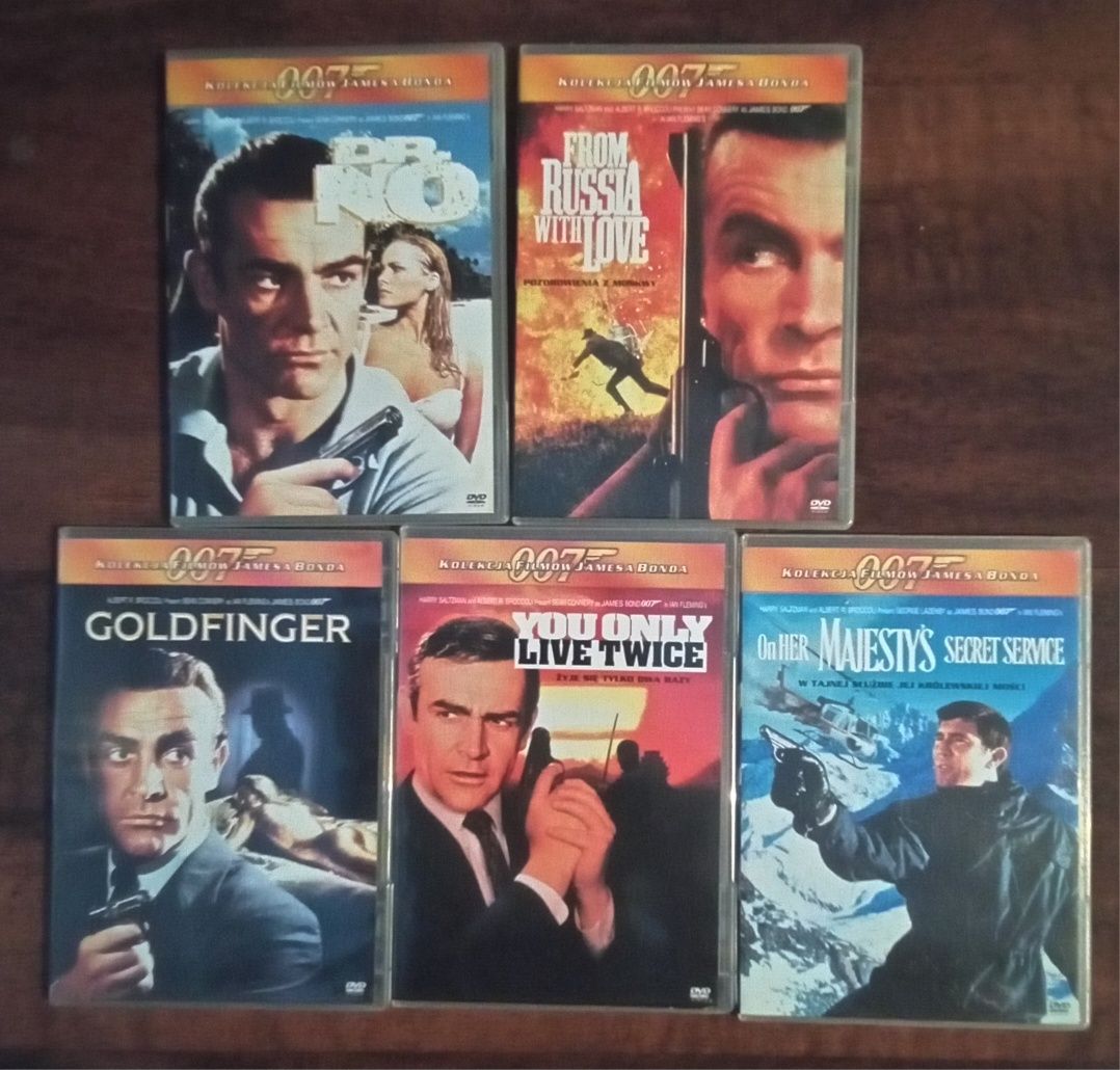 James Bond  15 x DVD