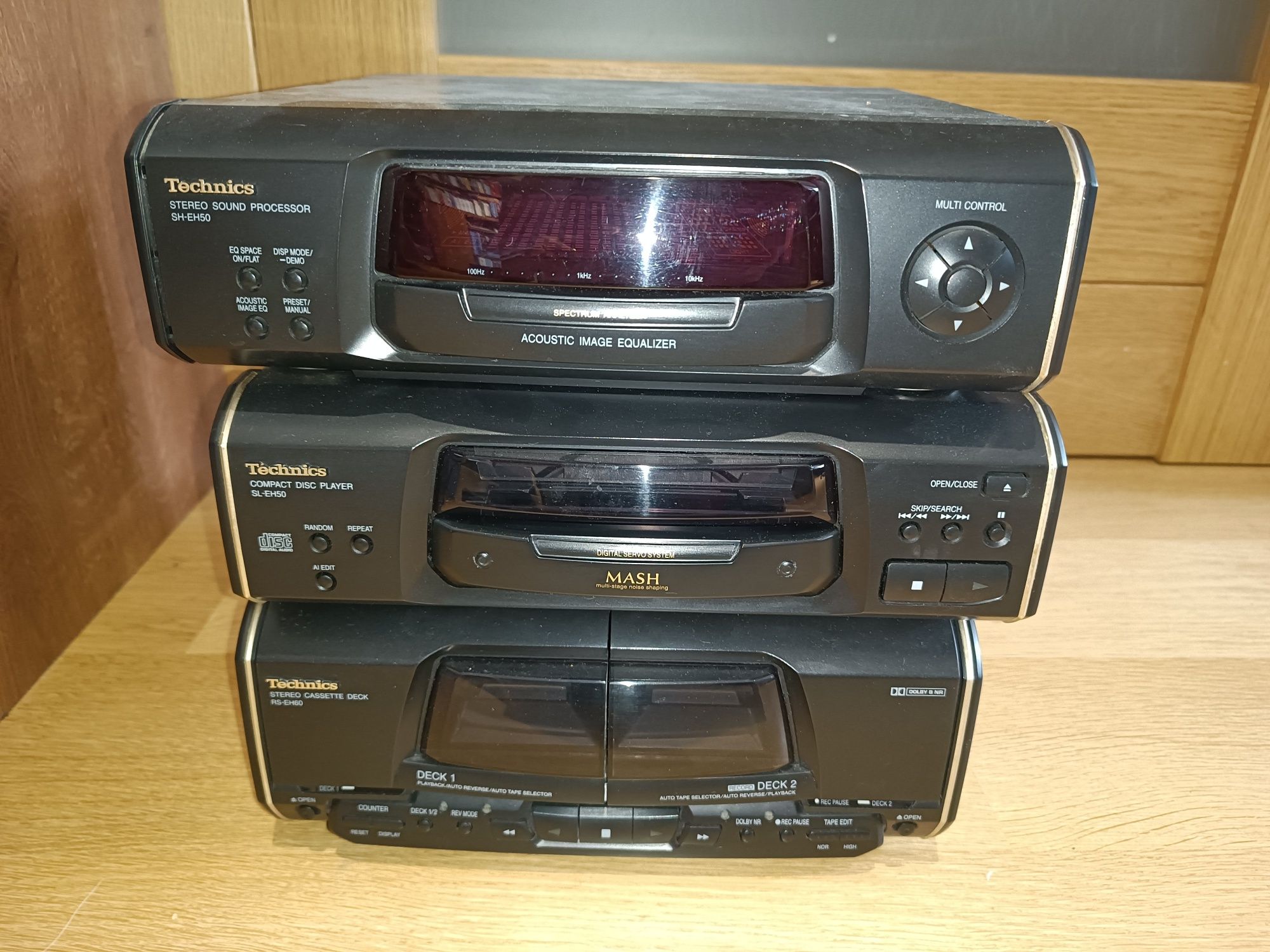Technics wieża EH 50 komponenty CD magnetofon