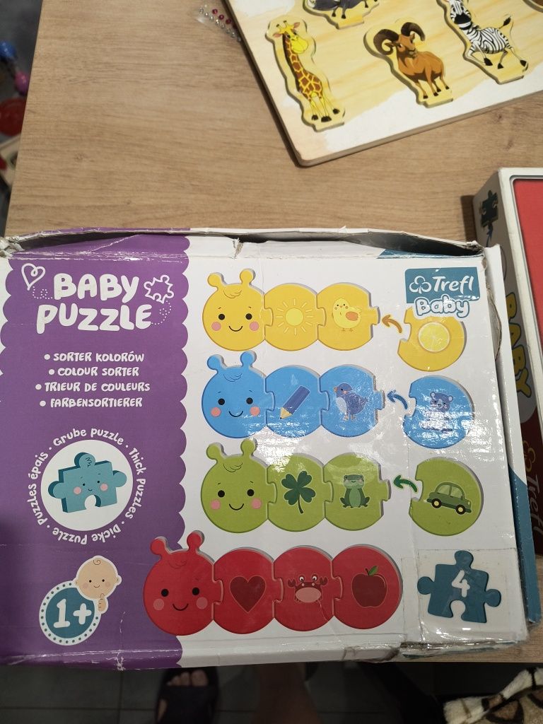 Puzzle i układanka dla 2 latka