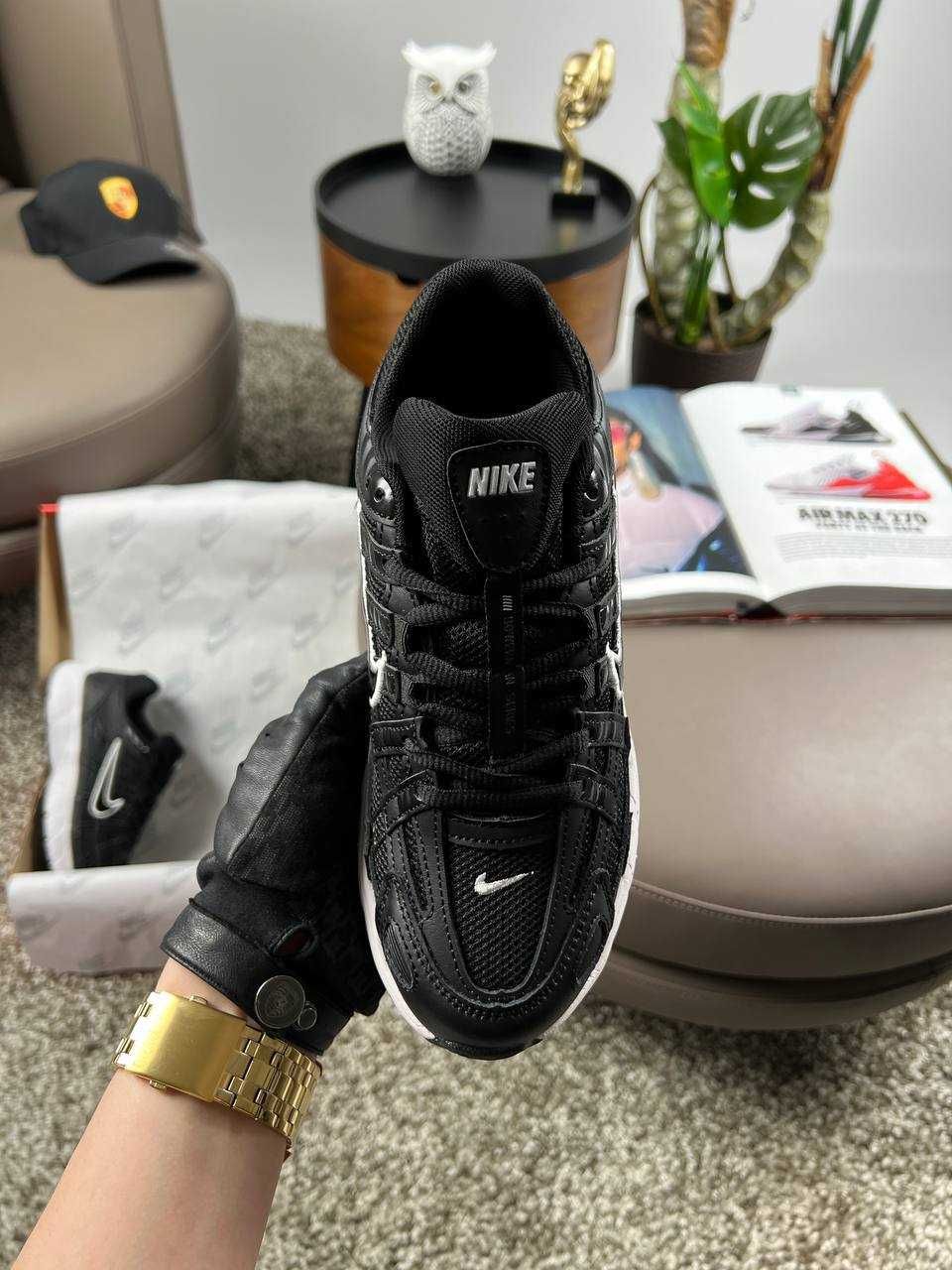 !SALE! Кросівки Nike P-6000 Black/White 36 37 38 39 40 41 42 43 44 45