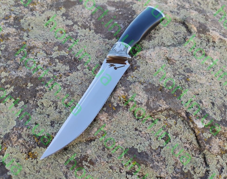 Нож охотничий ручной работы "Крук" сталь Böhler N690 ніж мисливський