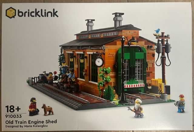 LEGO 910033 Old Train Engine Shed