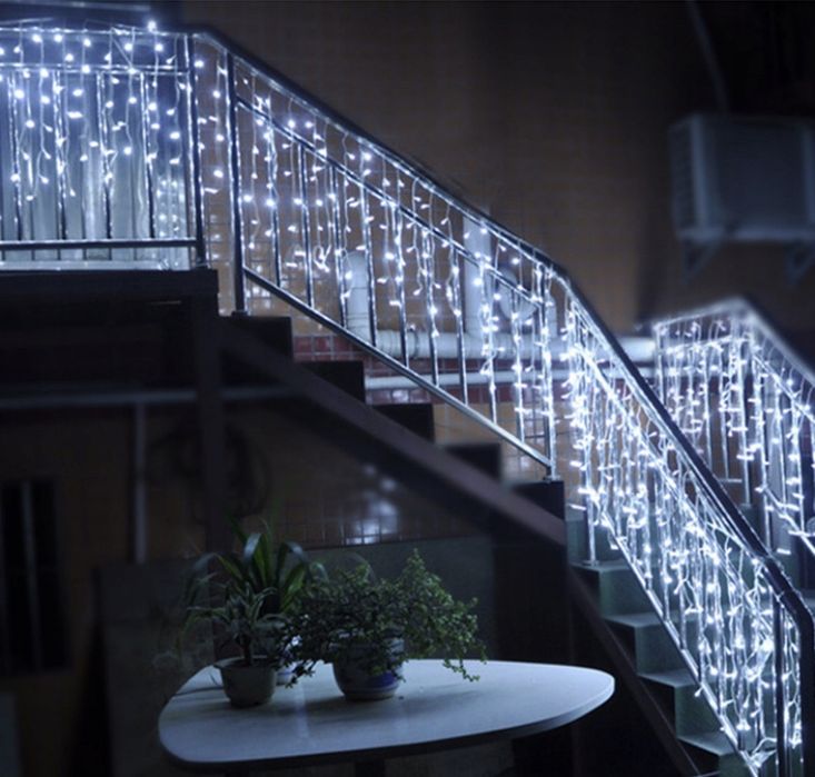 Sople lampki choinkowe zewnętrzne 500 LED