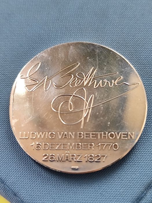 Medal Bethoven srebro