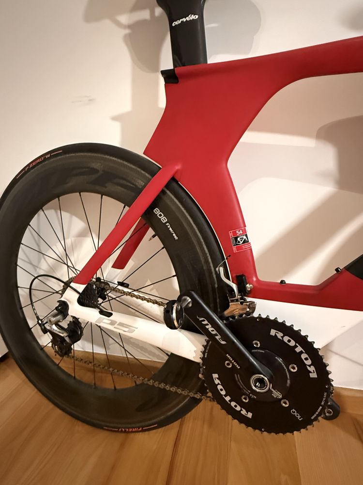 Cervélo P5 SIX Dura-Ace | ZIPP 808 / 404 | Triathlon | Rozmiar 54