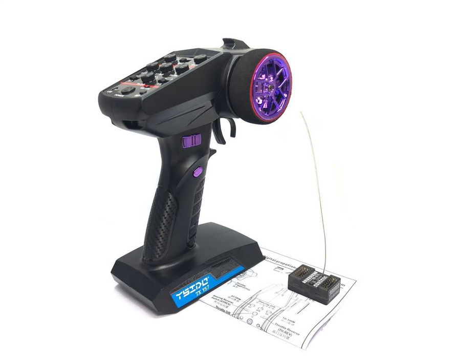 Aparatura sterująca 2,4GHz RC YSIDO TX YS 7 kanałowa + sterownik LED
