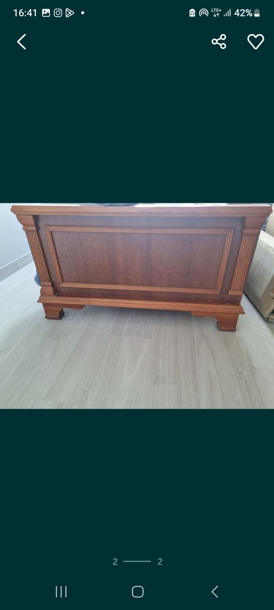 Łóżko 200x90 z materacem