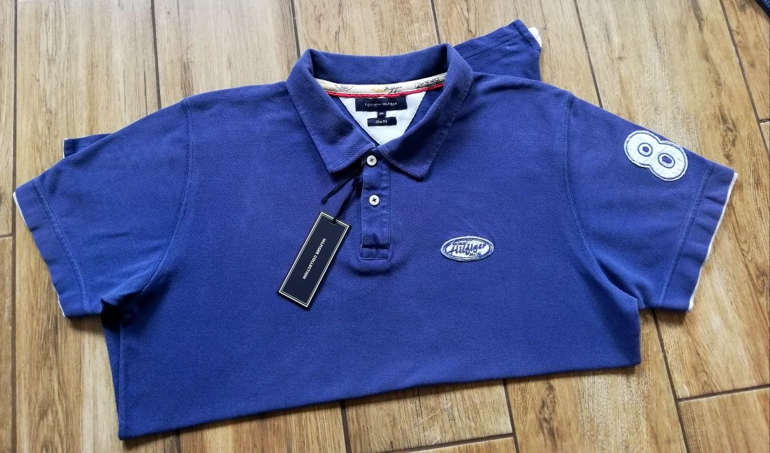 Tommy Hilfiger oryginalny męski t-shirt polo