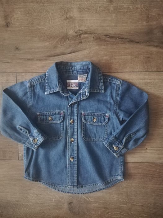 Koszula chłopięca jeans roz 86