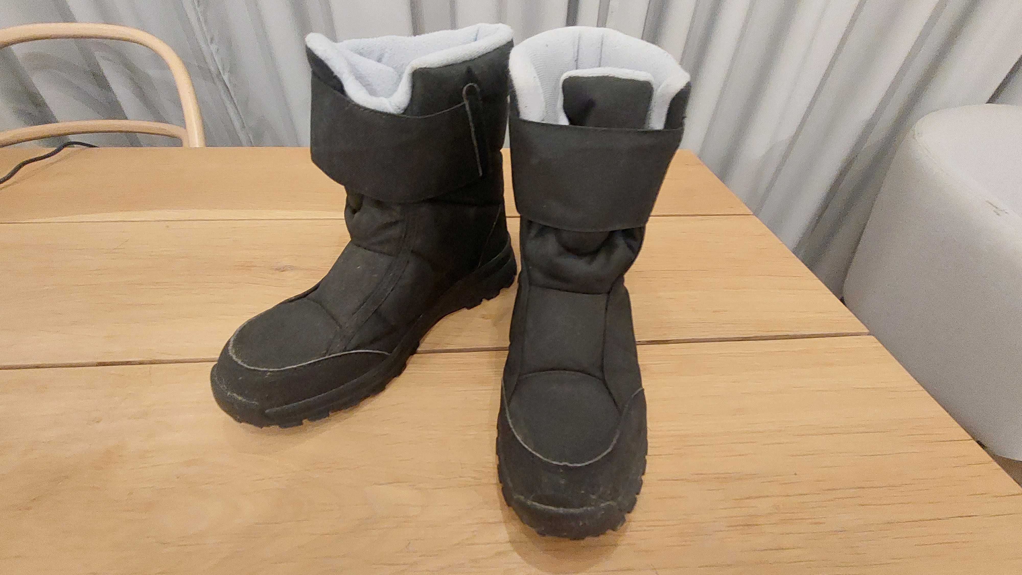 Buty zimowe, śniegowce Decathlon rozmiar 37