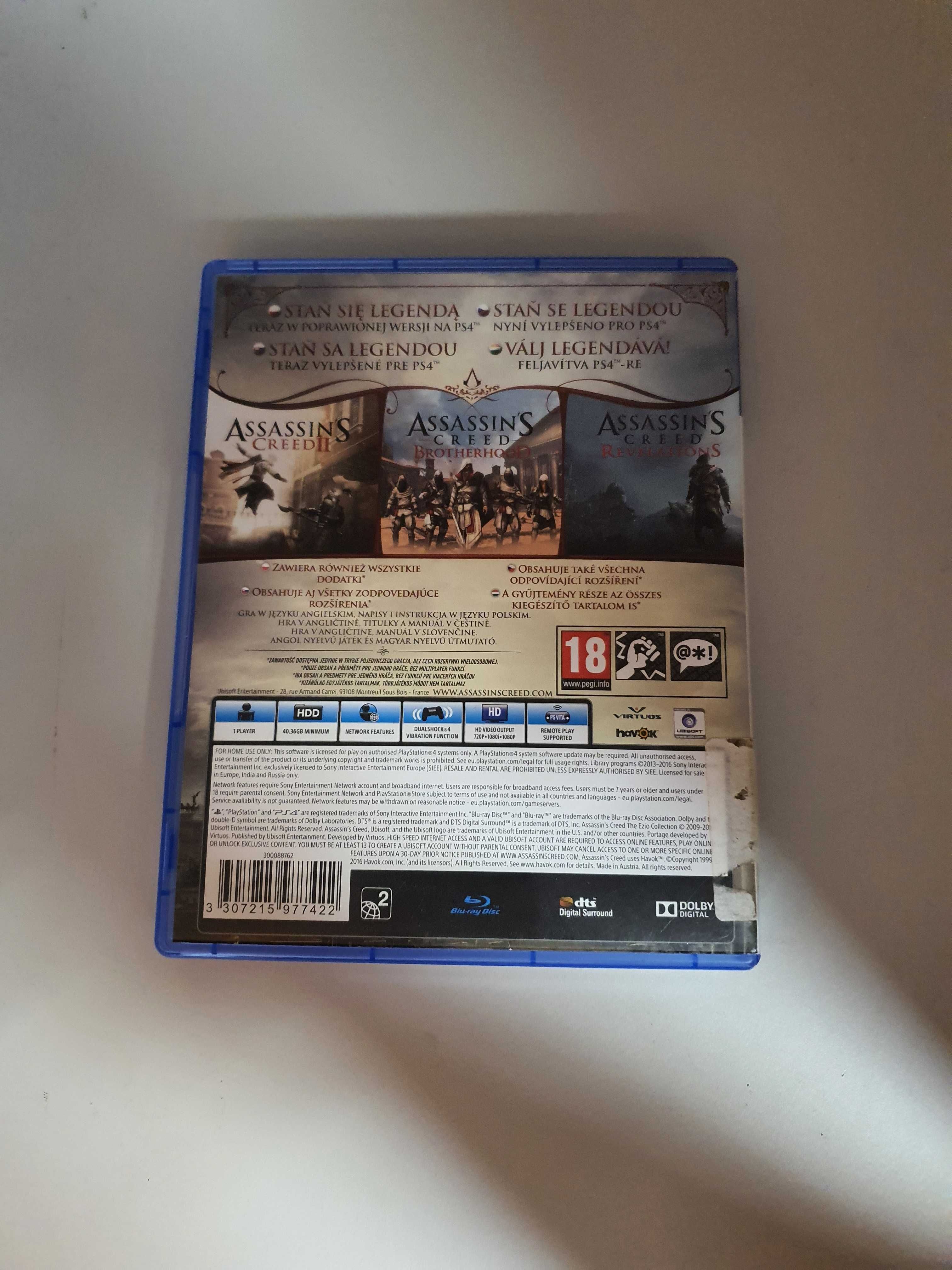 Gra na PS4 - Assasin's Creed: The Ezio Collection