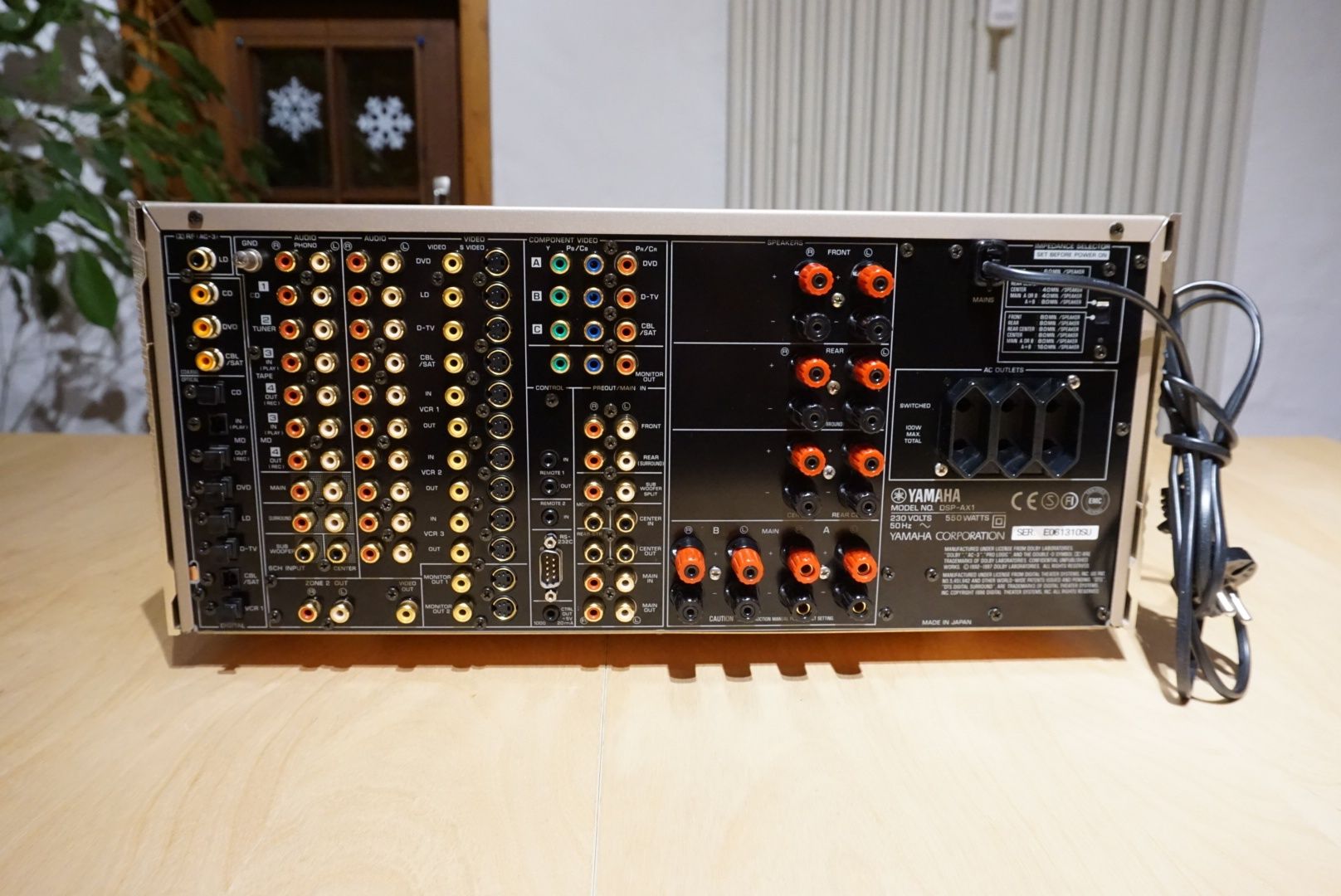 Yamaha DSP AX 1 wzmacniacz kina domowego